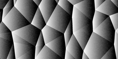 Leinwandbilder - Gray Grid Mosaic Background, Creative Design Templates