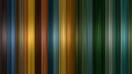 Aufkleber - Colorful stripe of hair with a green stripe in the middle. The hair is long and has a lot of different colors