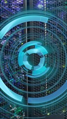 Poster - Animation of scope scanning and data processing over computer servers