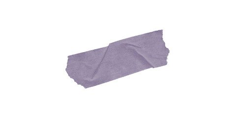 Poster - A rectangular shape in a muted purple color against a stark black background in a simple composition