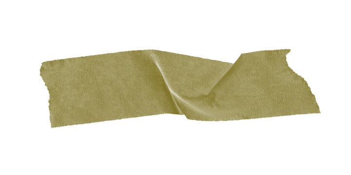 A solid olive green shape against a black background in a simple abstract composition