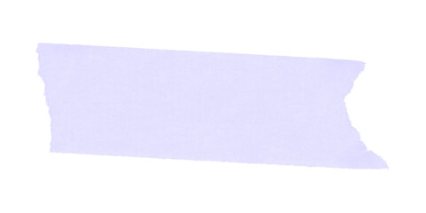 Poster - A light purple rectangular shape with jagged edges isolated on a black background in a simple design