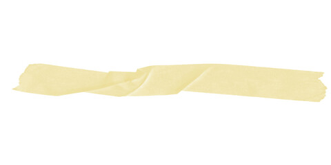 Poster - A simple image showing a light yellow horizontal brush stroke on a plain black background element art