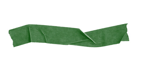 Poster - A dark green irregular shape horizontally centered on a black background in a simple presentation