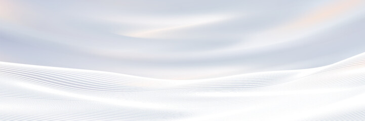 Modern abstract background with flowing lines. Digital future technology concept.