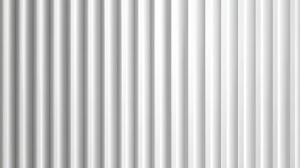 Poster - Soft white curtain hanging with elegant vertical folds, offering minimalist backdrop for interior design, home decor, and contemporary styling