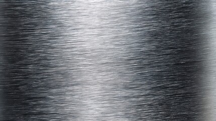 Poster - Brushed metal texture creating a sleek and modern background, perfect for design projects requiring a touch of industrial or contemporary style