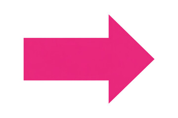 Wall Mural - A pink arrow pointing to the right