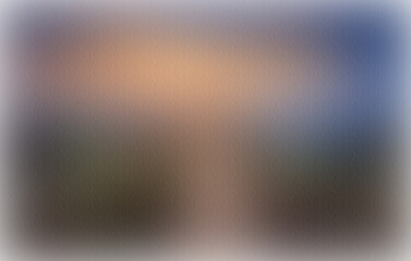 Poster - Ethereal Gradient of Warmth and Shadow A Symphony of Colors Blending Together Smoothly A Serene and Dreamlike Aesthetic Experience Captured in a Softly Blurred Image for Wallpapers