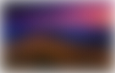 Aufkleber - Ethereal Sky Gradient A Serene Symphony of Colors Blending Harmoniously From Deep Blues to Warm Browns Creating a Mesmerizing Atmospheric Vista Perfect for Contemplation and Aesthetic Appreciation Dis