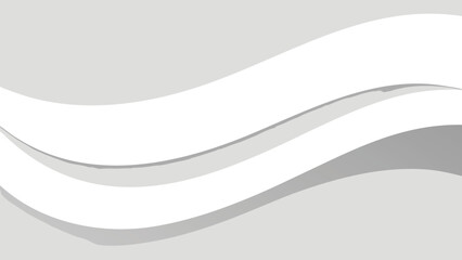 Poster - Abstract grey and white wavy background design suitable for various marketing purposes