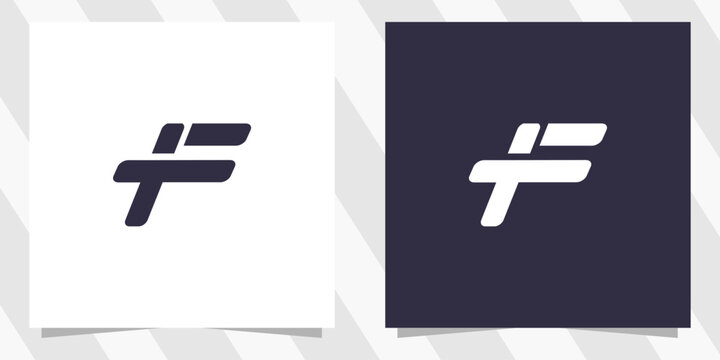 letter f logo design vector
