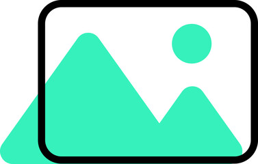Aufkleber - Duotone App UI Icon Element