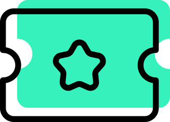 Aufkleber - Duotone App UI Icon Element