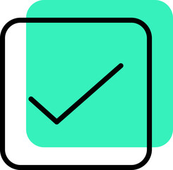 Aufkleber - Duotone App UI Icon Element