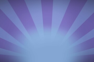 Poster - Close-up of purple sunburst pattern