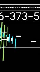 Poster - Analyzing financial data and graphs with animation on black background