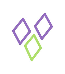 Poster - Abstract Squares Vector Icon Design Illustration