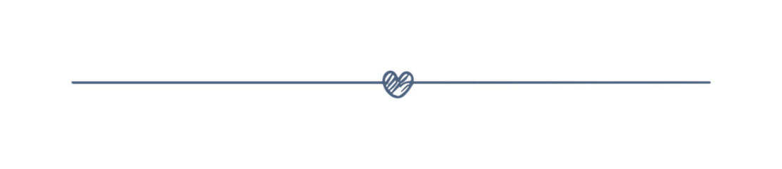 Poster - Doodle Heart Line Vector Element Shape Icon