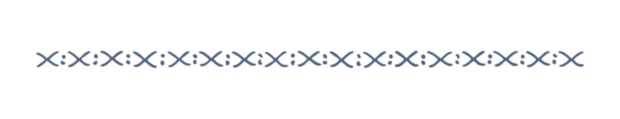 Poster - Repeating X and Dot Pattern Vector Element