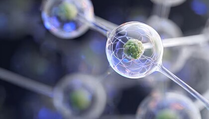 Poster - Intricate Cellular Structures and Molecular Interactions in a Complex Biological System Exploration