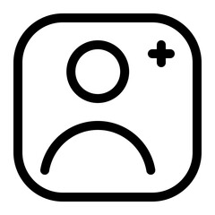 Poster - Sad Instagram Icon in White Background Representing Social Media Disappointment