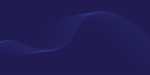Poster - Purple Wave Abstract Background for Corporate Business Banner Template. futuristic modern design wave vector eps10