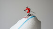 © Ahmad RizkI - Miniature Skier on Styrofoam Mountain A Creative Winter Sports Scene