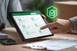 © bakri - Tablet with checklist and green checkmark