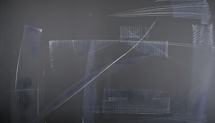 Poster - Abstract lines and textures on dark surface artistic creation studio close-up view