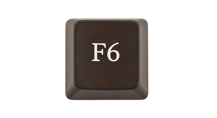 Poster - F6 Key on a Computer Keyboard