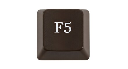 Poster - Computer Keyboard Key F5 for Refresh Function