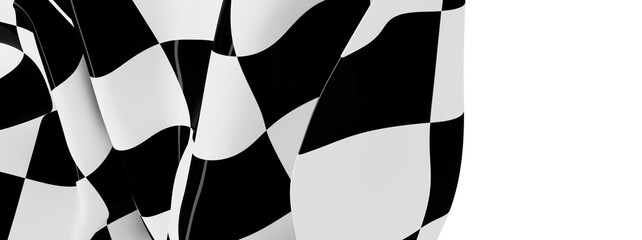 Poster - High-quality checkered flag image perfect for racing themes. Download now!