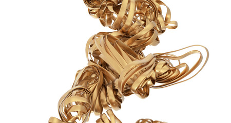 Fototapete - gold foil texture background