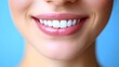 © Nayeem - Closeup Perfect White Teeth Smile Woman
