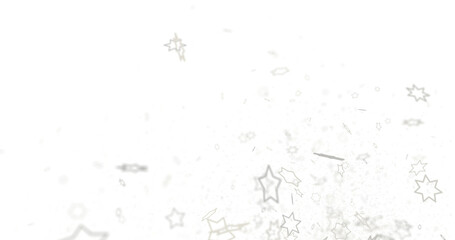 Poster - Soft, dreamy background with subtle gray stars. Perfect for websites, presentations, and more.