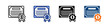 © SU - Certification All In One Icon Multi Styles Vector Set