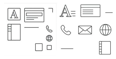 Poster - White background with a black letter A on it. The letter A is surrounded by other black letters, creating a simple and minimalistic design. Scene is clean and straightforward