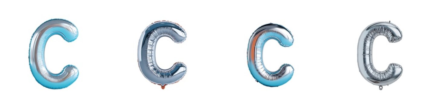 3d chrome liquid letter C in y2k style isolated. Render of 3d metal inflated bubble alphabet with glossy silver effect. 3d vector y2k typography letter 50345250 1