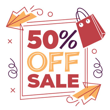 A 3D illustration of a red sale tag with a discount percentage and a price label, ideal for retail business promotions