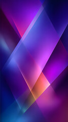 Poster - An image of a vibrant purple abstract background with overlapping triangular shapes, a Purple geometric background. Modern blue gradient geometric square shape abstract background