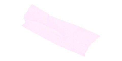 Leinwandbilder - A light pink rectangular shape on a black background with pixelated edges and a slight diagonal tilt