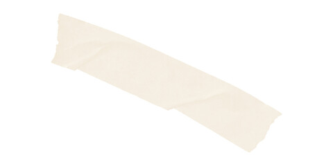 Leinwandbilder - A light beige rectangle shape with pixelated edges on a black background in a simple composition