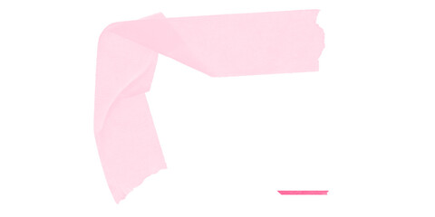 Leinwandbilder - Abstract representation of a pink l shape against a black background with a pink line below
