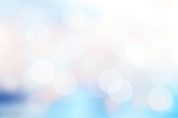 Wall Mural - Blue background blur, holiday wallpaper