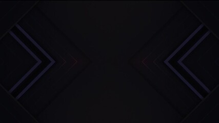 Wall Mural - This stock motion graphic video of Glowing Orange Triangle Grid   with gentle overlapping curves on seamless loops
