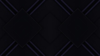 Wall Mural - This stock motion graphic video of Glowing Orange Triangle Grid   with gentle overlapping curves on seamless loops