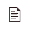 © Nii_Anna - Document icon with text on white background