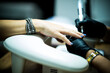 © Alaphotography - Professional Manicure Process at Modern Beauty Salon