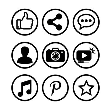 Essential Vector Icon Set for Modern Web and Mobile Design